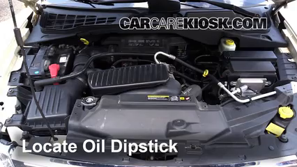 2008 Chrysler Aspen Limited 5.7L V8 Oil Check Oil Level